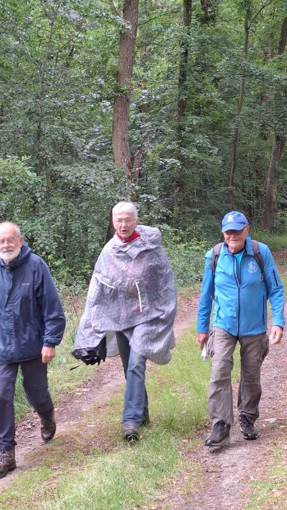 Marcher sous la pluie